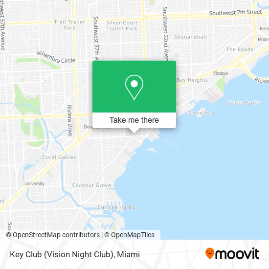 Key Club (Vision Night Club) map