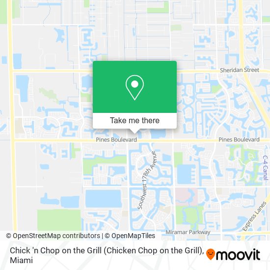 Chick 'n Chop on the Grill (Chicken Chop on the Grill) map
