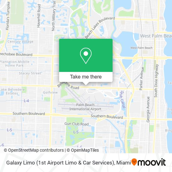 Mapa de Galaxy Limo (1st Airport Limo & Car Services)