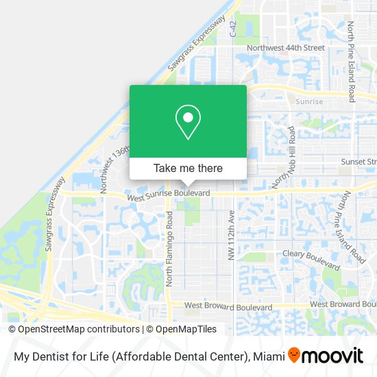 Mapa de My Dentist for Life (Affordable Dental Center)
