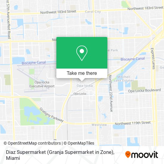 Diaz Supermarket (Granja Supermarket in Zone) map