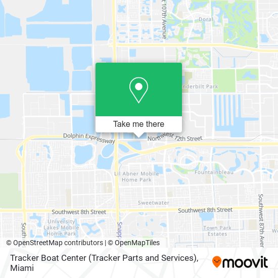 Tracker Boat Center (Tracker Parts and Services) map