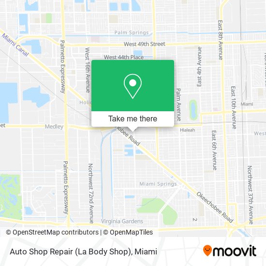 Auto Shop Repair (La Body Shop) map