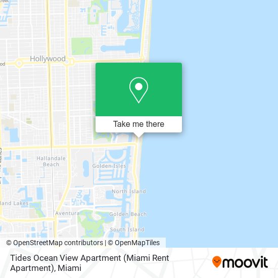 Mapa de Tides Ocean View Apartment (Miami Rent Apartment)