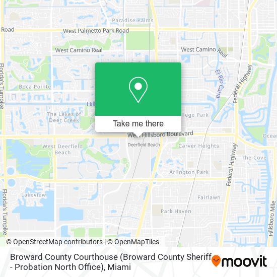 Broward County Courthouse (Broward County Sheriff - Probation North Office) map