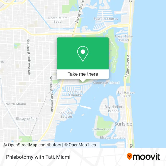 Phlebotomy with Tati map