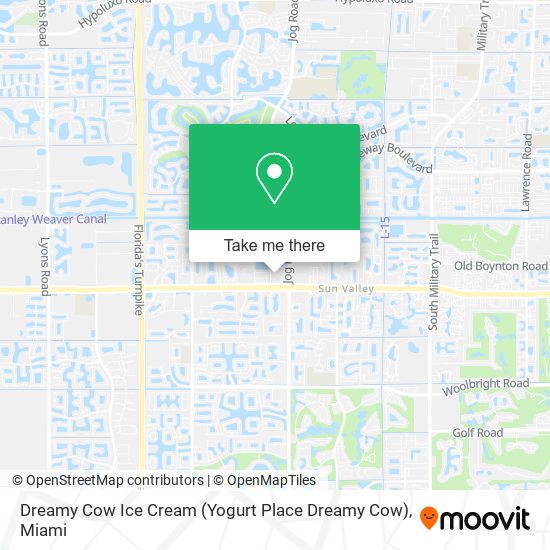 Dreamy Cow Ice Cream (Yogurt Place Dreamy Cow) map