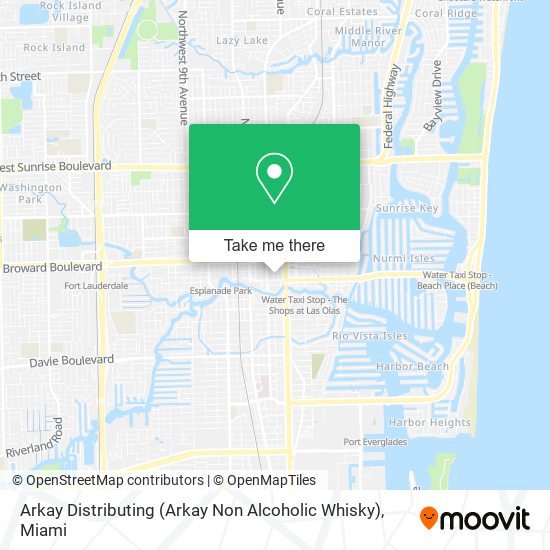 Mapa de Arkay Distributing (Arkay Non Alcoholic Whisky)