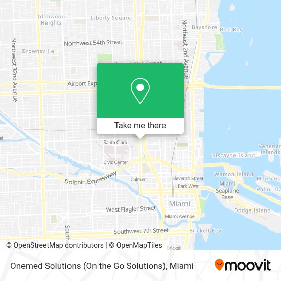 Onemed Solutions (On the Go Solutions) map