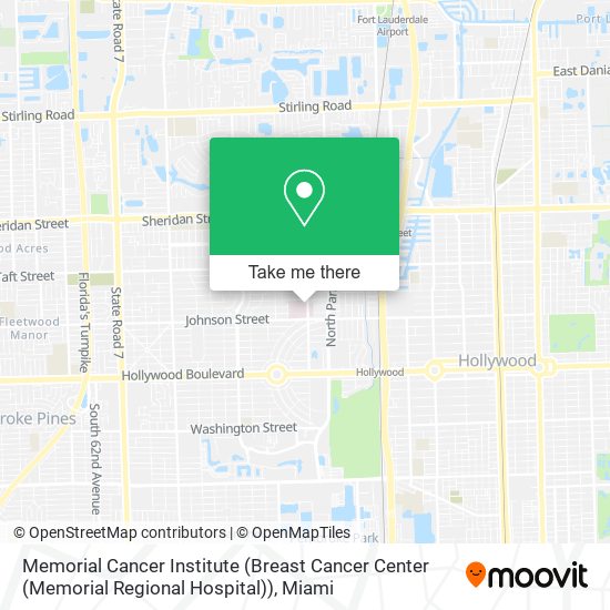 Mapa de Memorial Cancer Institute (Breast Cancer Center (Memorial Regional Hospital))