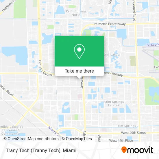Trany Tech (Tranny Tech) map