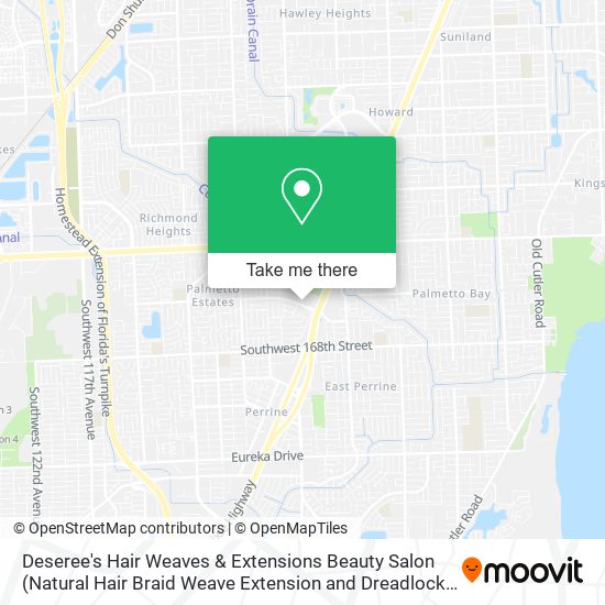 Mapa de Deseree's Hair Weaves & Extensions Beauty Salon