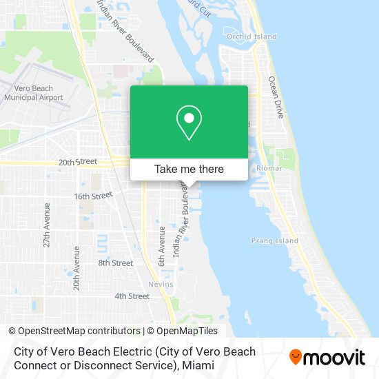 ¿Cómo llegar a City of Vero Beach Electric (City of Vero Beach Connect