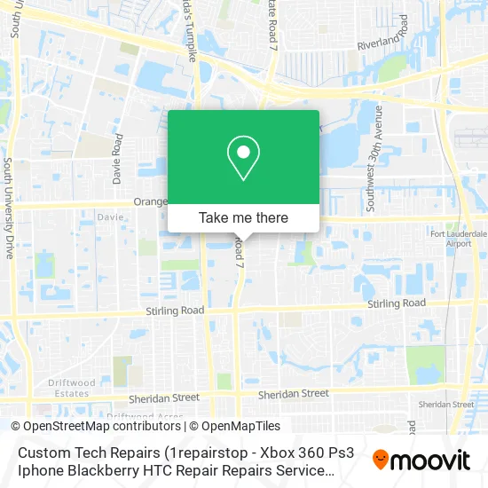 Mapa de Custom Tech Repairs