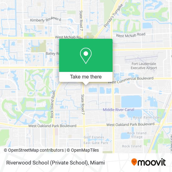 Riverwood School (Private School) map