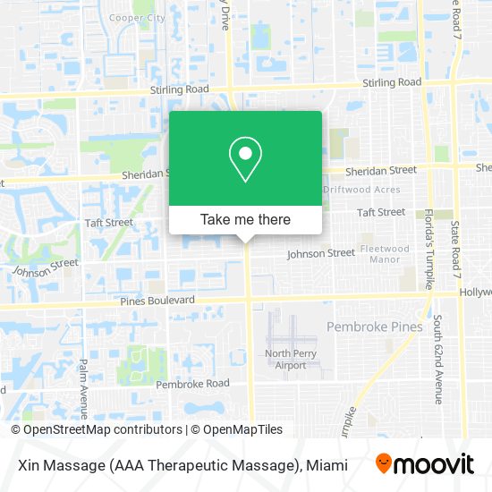 Xin Massage (AAA Therapeutic Massage) map