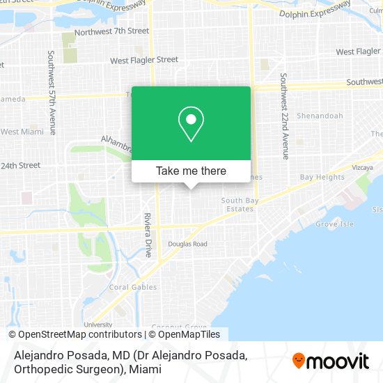 Alejandro Posada, MD (Dr Alejandro Posada, Orthopedic Surgeon) map