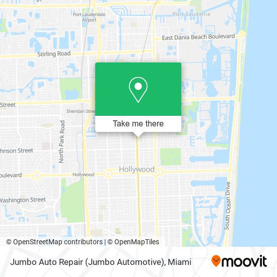 Mapa de Jumbo Auto Repair (Jumbo Automotive)