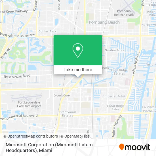 Microsoft Corporation (Microsoft Latam Headquarters) map