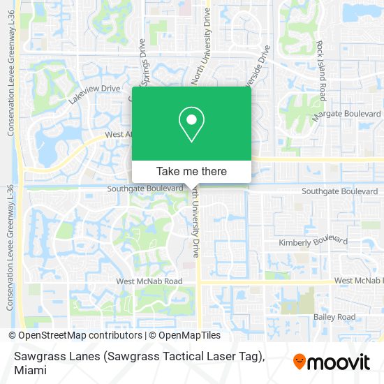 Sawgrass Lanes (Sawgrass Tactical Laser Tag) map