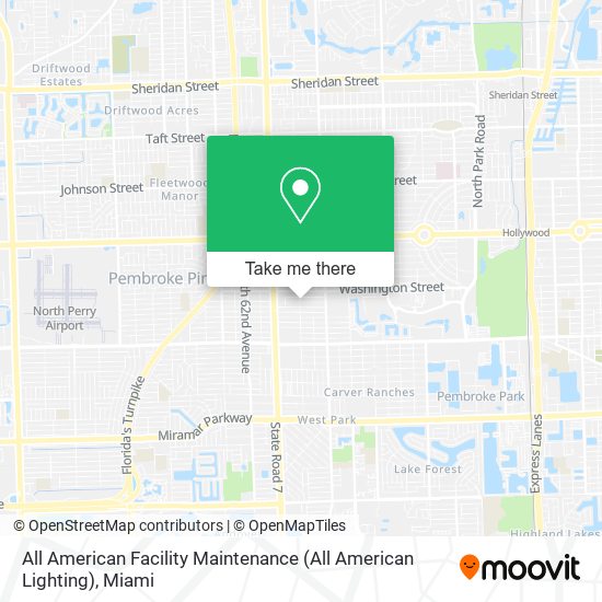 All American Facility Maintenance (All American Lighting) map