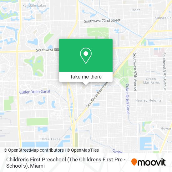 Mapa de Children's First Preschool (The Childrens First Pre - School's)