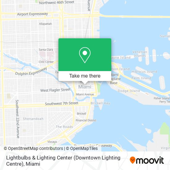 Mapa de Lightbulbs & Lighting Center (Downtown Lighting Centre)