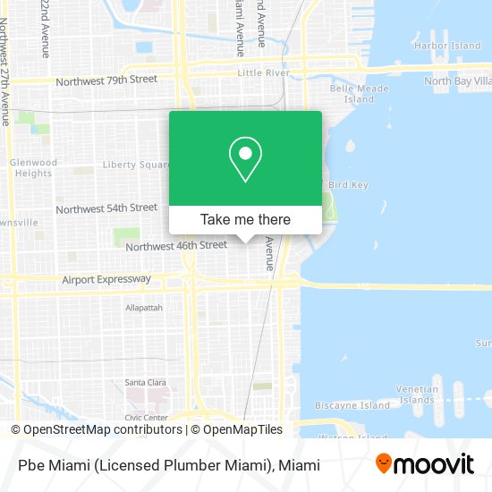 Pbe Miami (Licensed Plumber Miami) map