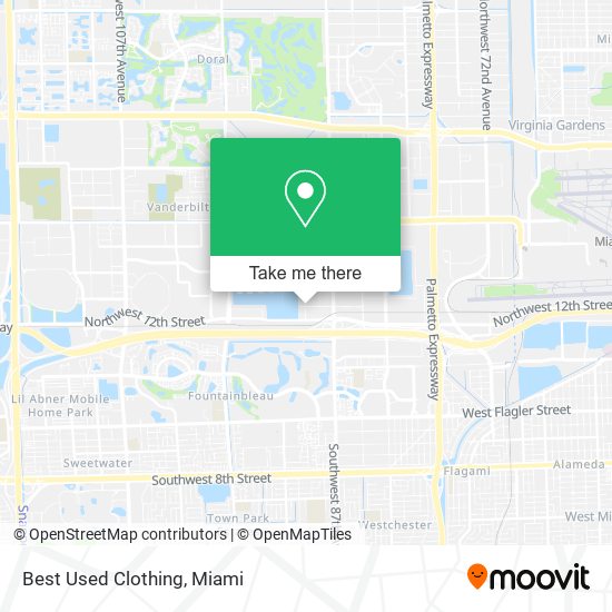 Best Used Clothing map