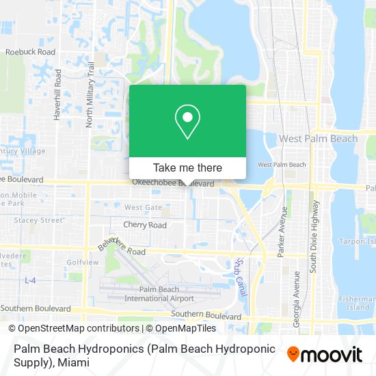 Palm Beach Hydroponics (Palm Beach Hydroponic Supply) map