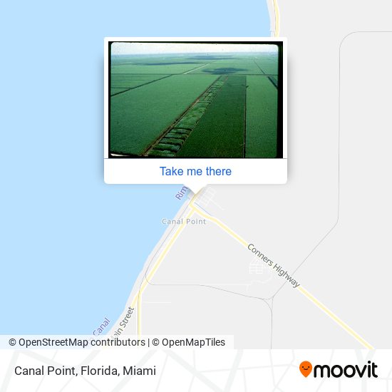 Mapa de Canal Point, Florida