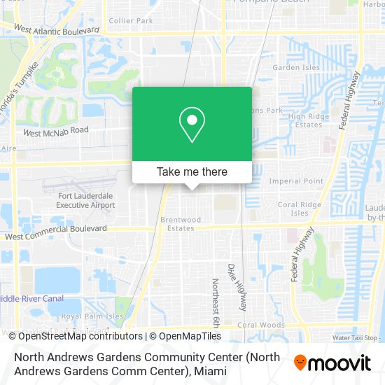 Mapa de North Andrews Gardens Community Center