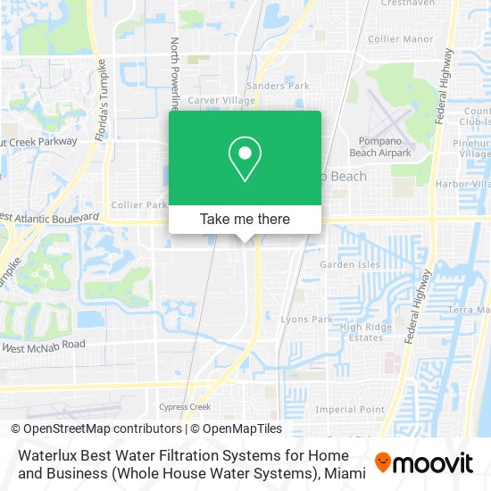 Mapa de Waterlux Best Water Filtration Systems for Home and Business (Whole House Water Systems)