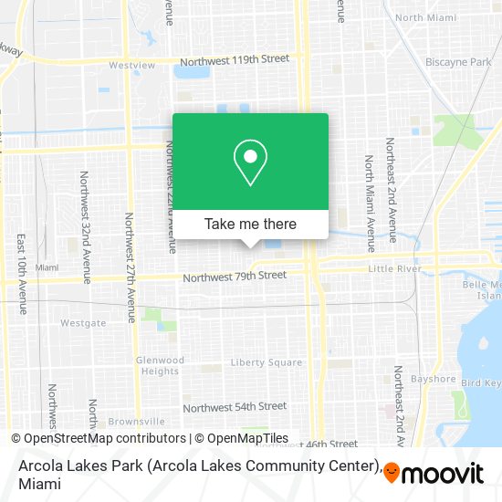 Arcola Lakes Park (Arcola Lakes Community Center) map