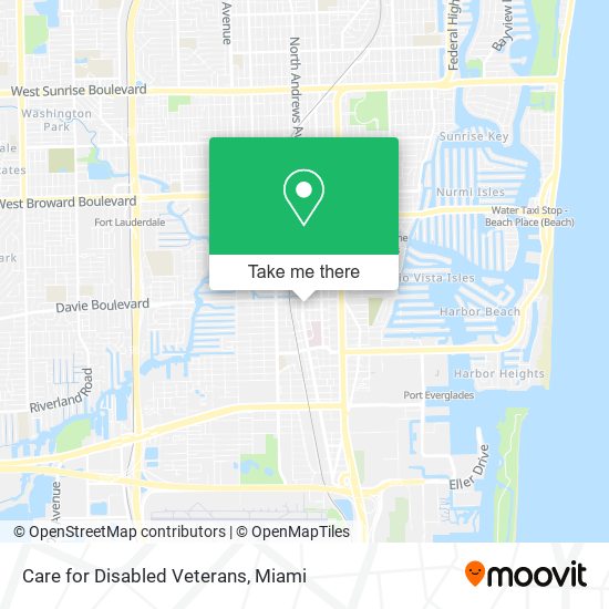 Care for Disabled Veterans map