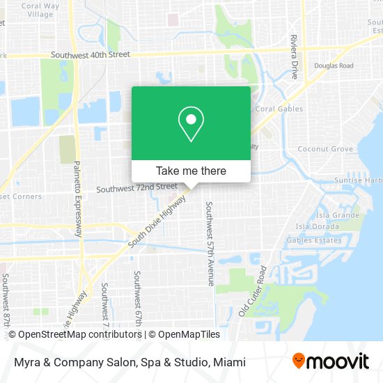 Myra & Company Salon, Spa & Studio map