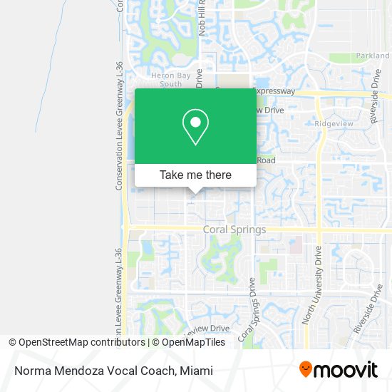 Norma Mendoza Vocal Coach map