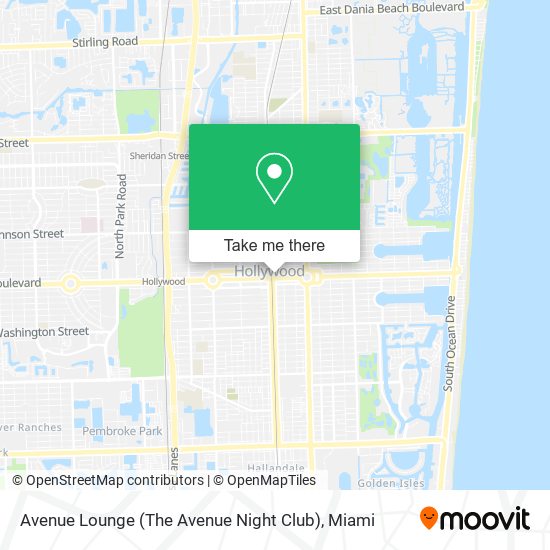 Avenue Lounge (The Avenue Night Club) map