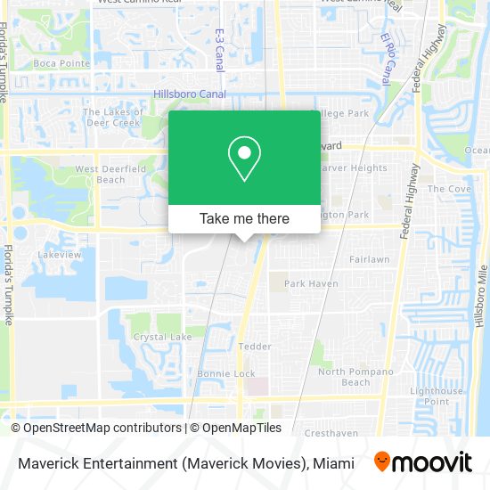 Mapa de Maverick Entertainment (Maverick Movies)