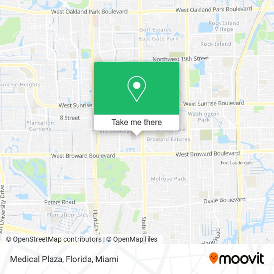 Medical Plaza, Florida map
