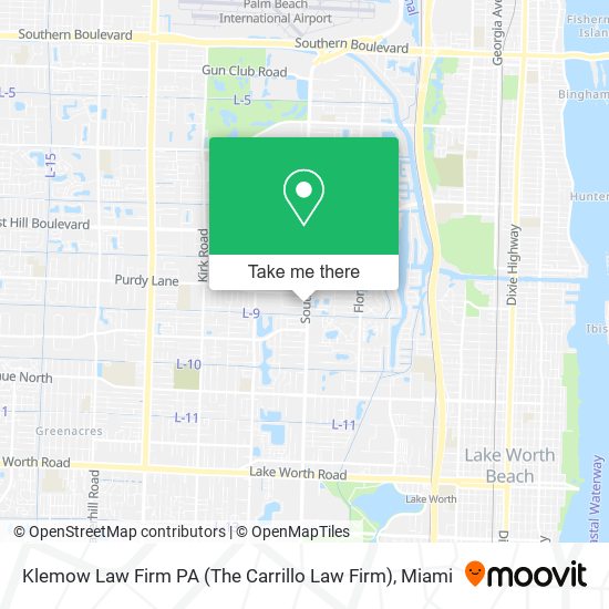 Klemow Law Firm PA (The Carrillo Law Firm) map