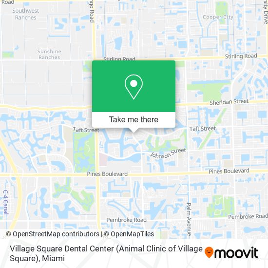 Village Square Dental Center (Animal Clinic of Village Square) map