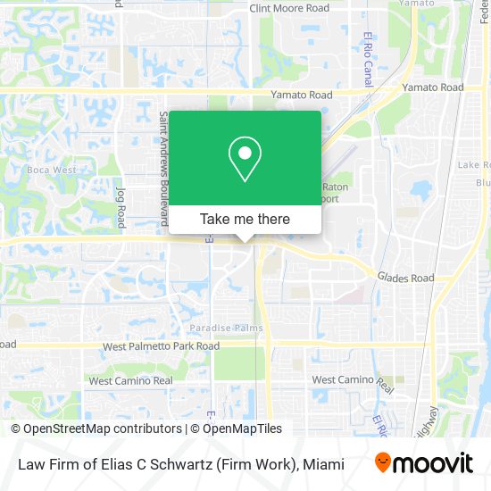 Mapa de Law Firm of Elias C Schwartz (Firm Work)