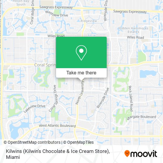 Kilwins (Kilwin's Chocolate & Ice Cream Store) map