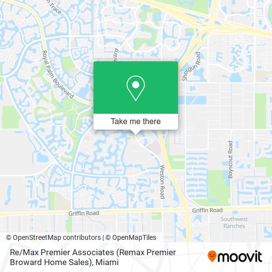 Mapa de Re / Max Premier Associates (Remax Premier Broward Home Sales)