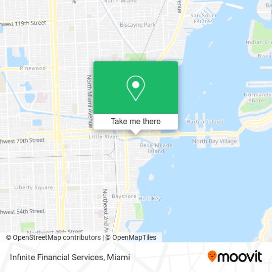 Mapa de Infinite Financial Services