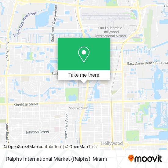 Ralph's International Market (Ralphs) map