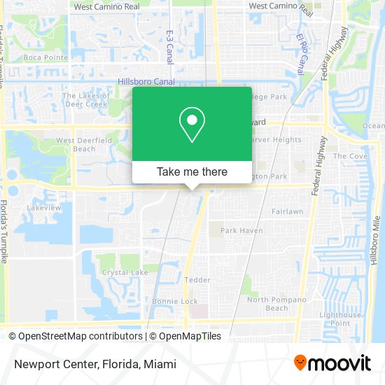 Mapa de Newport Center, Florida