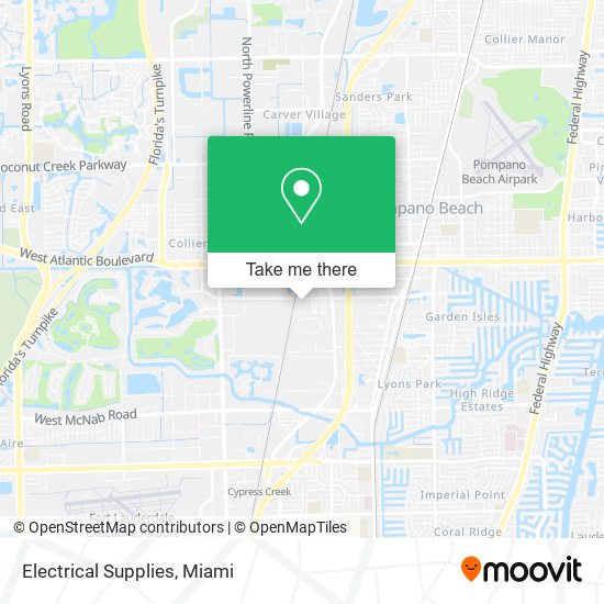 Electrical Supplies map