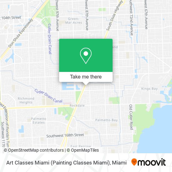 Art Classes Miami (Painting Classes Miami) map